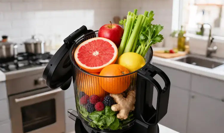 Stop Chopping! Why a Wide-Chute Slow Juicer is the Ultimate Morning Hack