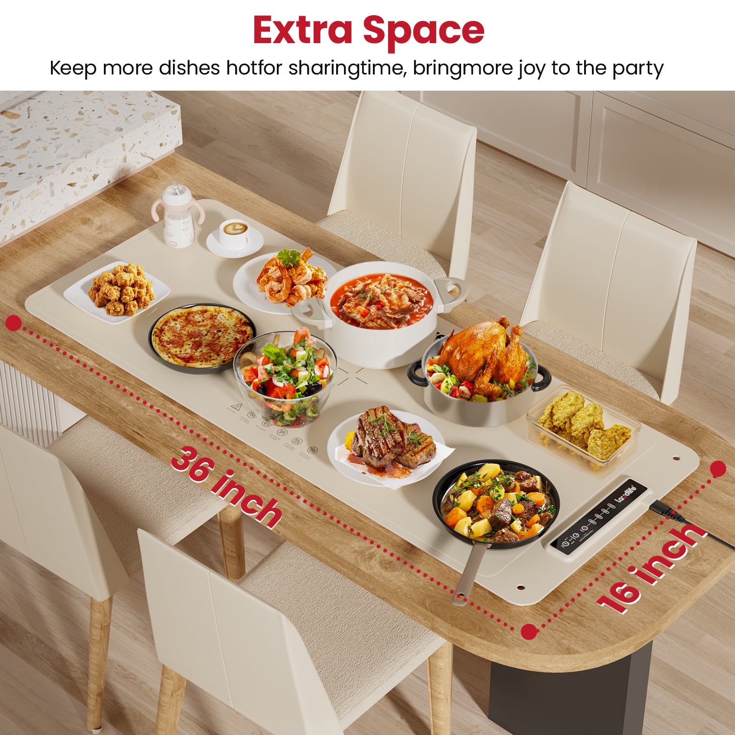 Extra Large Food Warming Mat