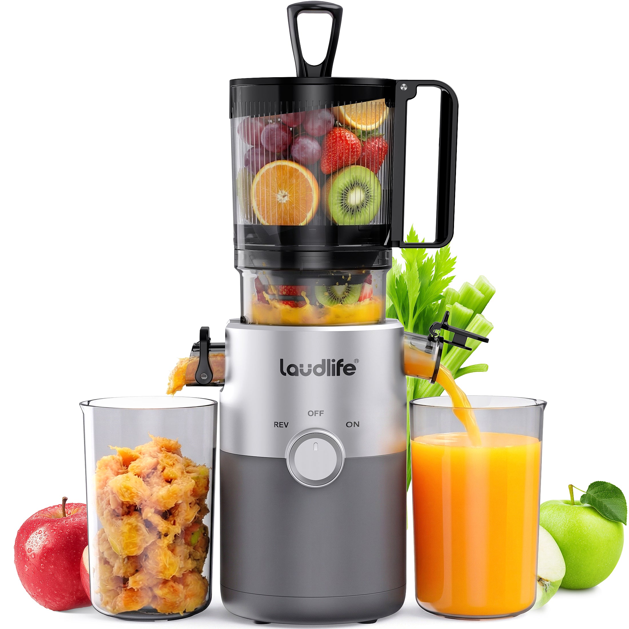 5.4" Cold Press Juicer Machine